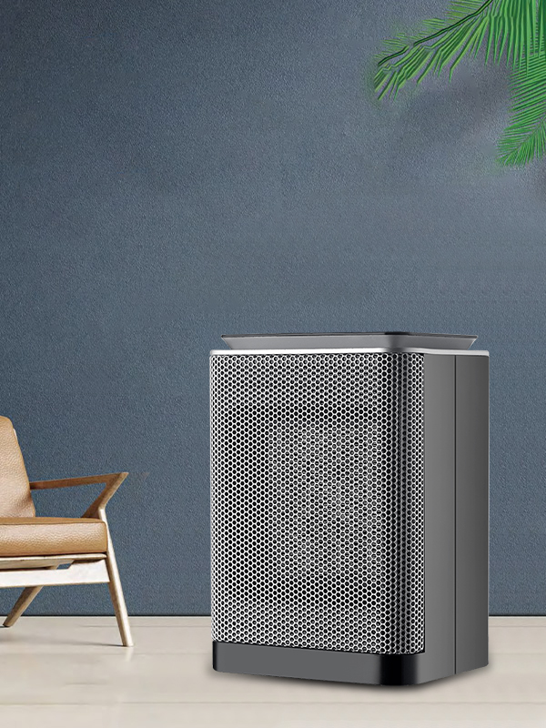 HPC-D1505YL LED-näyttö Kosketusnäyttö Kannettava PTC-lämmitin ajastimella