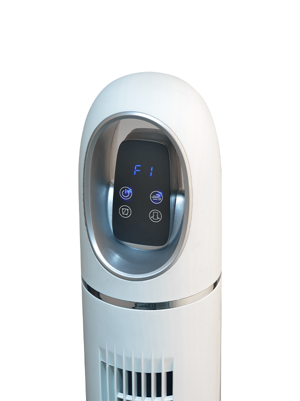 TF1110C White Tower tuuletin LED-näytöllä